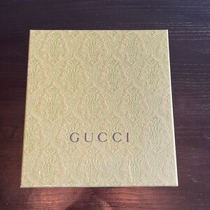 Gucci box.